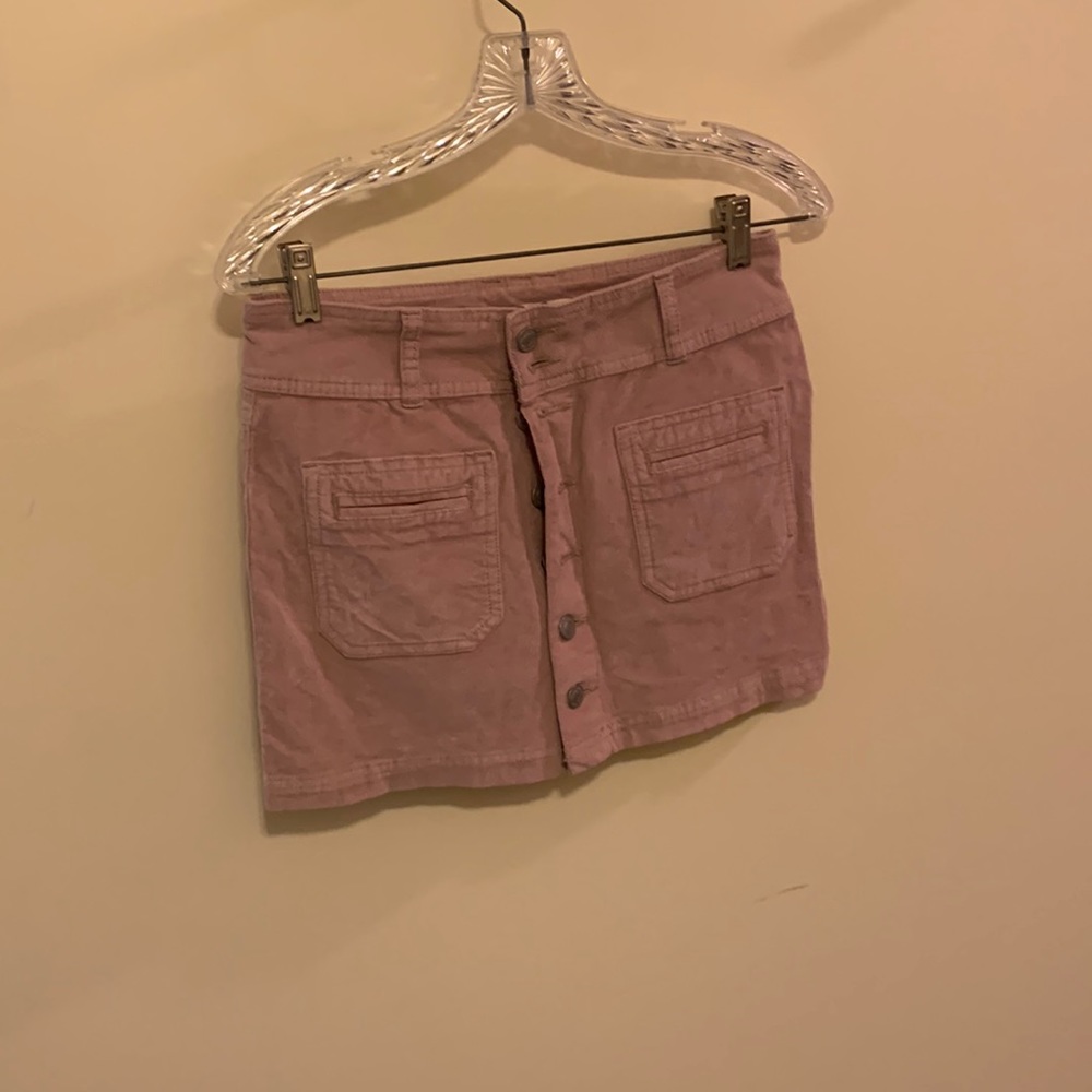 Free People Corduroy Skirt